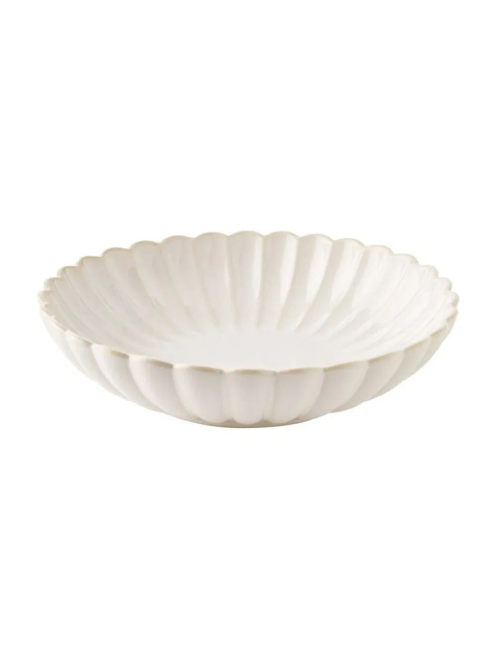 The Pioneer Woman Home Cream 4 Set Colette 100% Stoneware Round Dinner Bowls